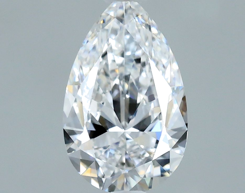 0.6 carat D-VVS2 Natūralus Pear Deimantas (1)