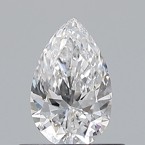 0.5 carat D-VS2 Natūralus Pear Deimantas (1)