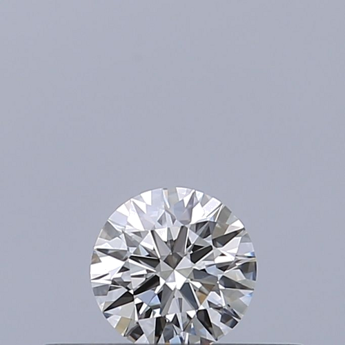 0.19 carat F-VVS1 Excellent cut Natūralus Round Deimantas (1)