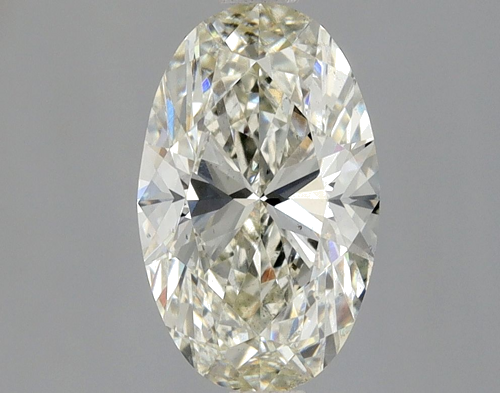 1.4 carat K-SI1 Natūralus Oval Deimantas (1)