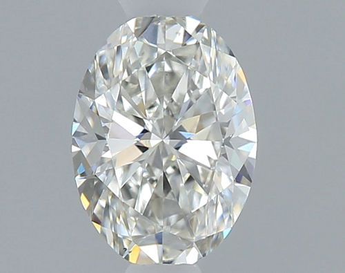 0.51 carat H-VS2 Natūralus Oval Deimantas (1)
