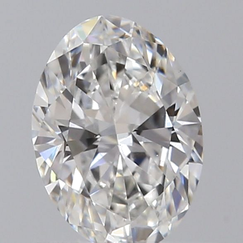 0.58 carat E-VS1 Natūralus Oval Deimantas (1)