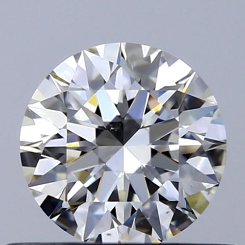 0.5 carat G-SI1 Excellent cut Natūralus Round Deimantas (1)