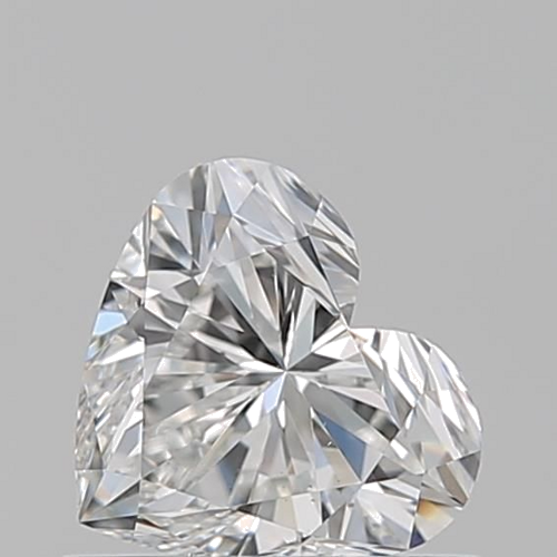0.6 carat F-VS2 Natūralus Heart Deimantas (1)