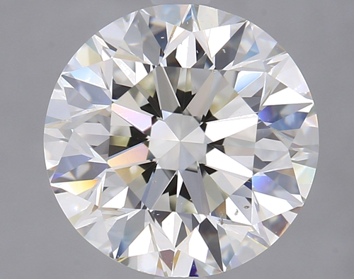 4.0 carat K-SI1 Excellent cut Natūralus Round Deimantas (1)