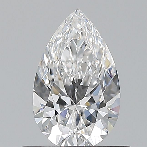 0.59 carat E-VS1 Natūralus Pear Deimantas (1)