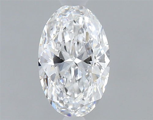 0.5 carat D-VS2 Natūralus Oval Deimantas (1)