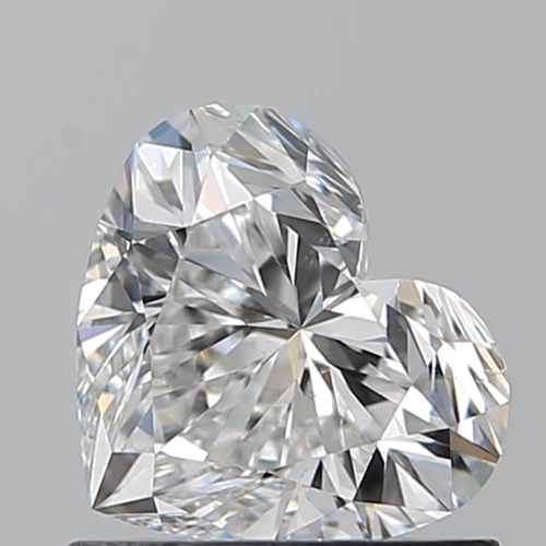 0.92 carat E-SI1 Natūralus Heart Deimantas (1)