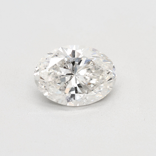 3.51 carat J-SI2 Natūralus Oval Deimantas (1)