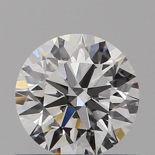 0.51 carat F-VVS1 Excellent cut Natūralus Round Deimantas (1)