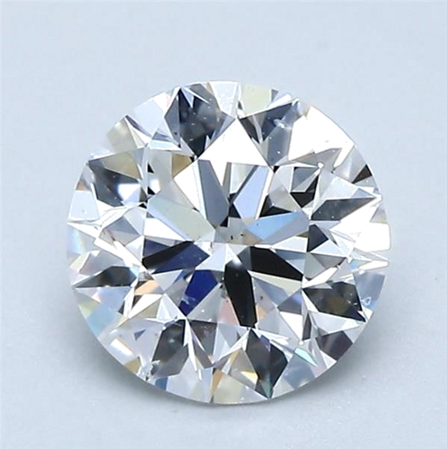 1.5 carat E-SI1 Excellent cut Natūralus Round Deimantas (1)