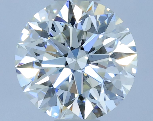 0.52 carat I-VS1 Excellent cut Natūralus Round Deimantas (1)