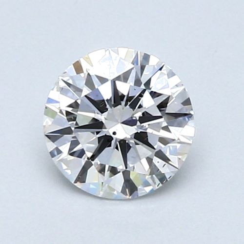 0.79 carat D-SI2 Very Good cut Natūralus Round Deimantas (1)