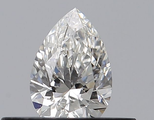 0.28 carat H-VVS1 Natūralus Pear Deimantas (1)