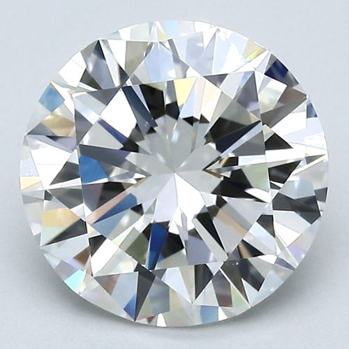3.04 carat J-IF Very Good cut Natūralus Round Deimantas (1)