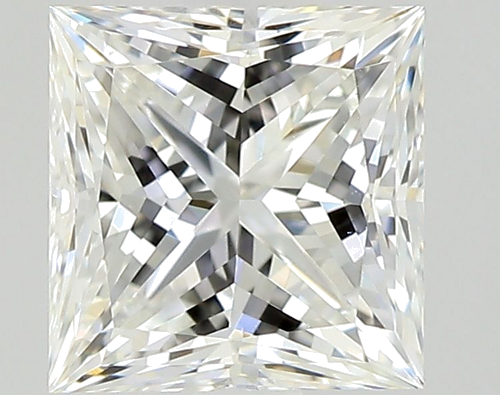 0.62 carat H-VVS2 Natūralus Princess Deimantas (1)