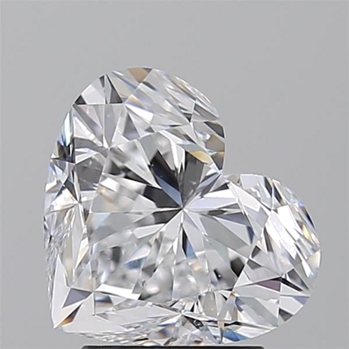 3.01 carat D-SI1 Natūralus Heart Deimantas (1)