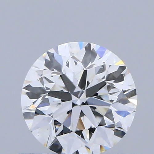 0.51 carat G-SI1 Very Good cut Natūralus Round Deimantas (1)
