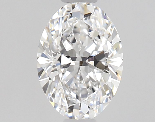 0.62 carat D-VVS2 Natūralus Oval Deimantas (1)