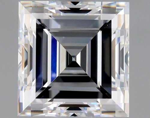 0.52 carat E-VVS1 Natūralus Square Radiant Deimantas (1)