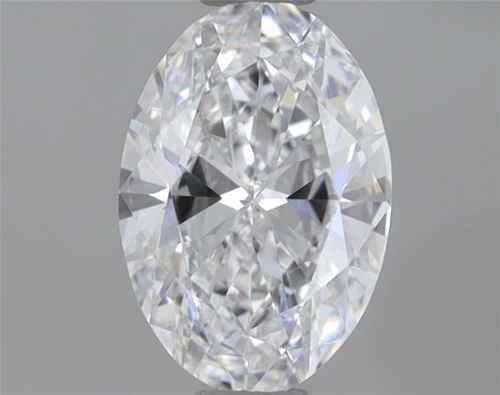 0.6 carat D-VVS1 Natūralus Oval Deimantas (1)