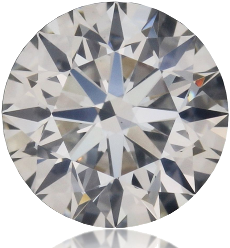 0.46 carat F-VS2 Excellent cut Natūralus Round Deimantas (1)