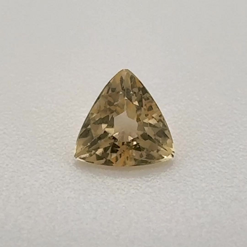 0.385 carat YELLOW Trilliant Topaz (1)