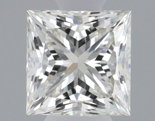 0.52 carat K-VVS2 Natūralus Princess Deimantas (1)