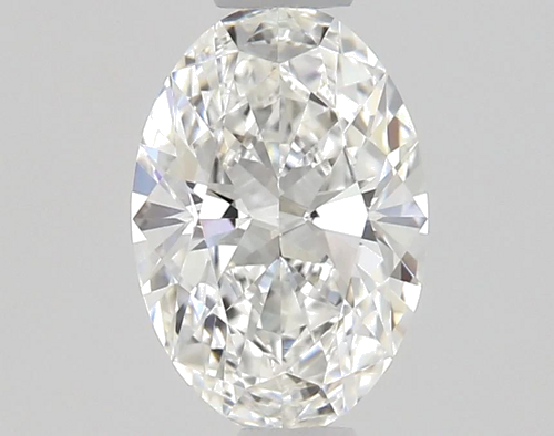 0.52 carat F-VVS1 Natūralus Oval Deimantas (1)