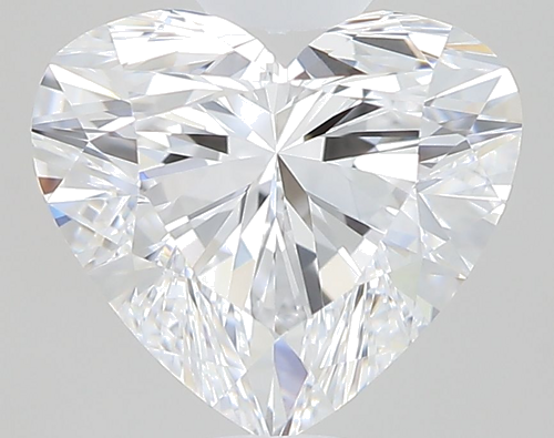 1.0 carat D-IF Natūralus Heart Deimantas (1)