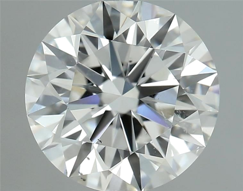 1.7 carat E-SI1 Excellent cut Natūralus Round Deimantas (1)