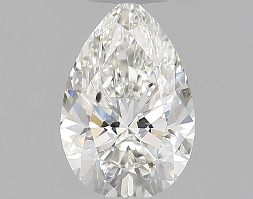 0.37 carat H-VVS1 Natūralus Pear Deimantas (1)