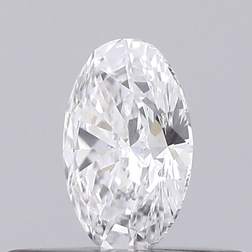 0.26 carat D-VVS2 Natūralus Oval Deimantas (1)