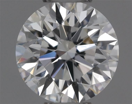 0.33 carat E-SI1 Excellent cut Natūralus Round Deimantas (1)