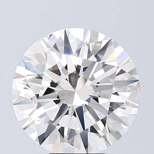 6.01 carat I-SI1 Excellent cut Natūralus Round Deimantas (1)