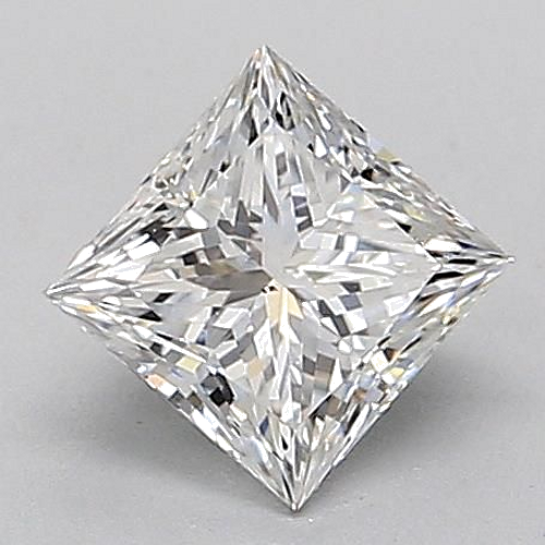 0.6 carat F-VS2 Natūralus Princess Deimantas (1)