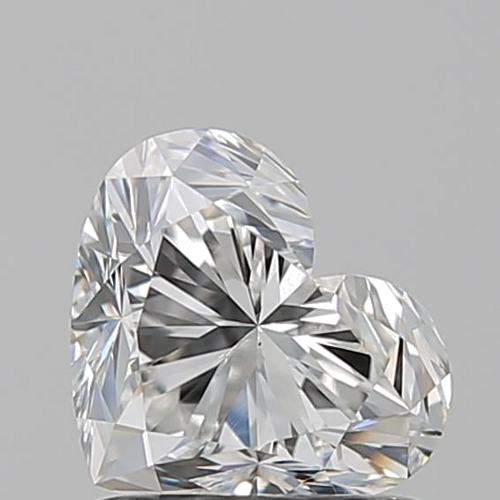 1.01 carat G-VS1 Natūralus Heart Deimantas (1)