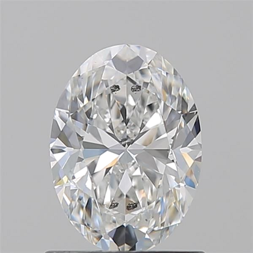 1.01 carat E-SI2 Natūralus Oval Deimantas (1)