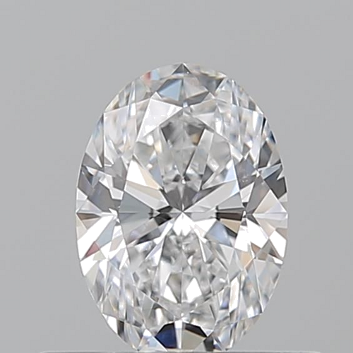 0.5 carat D-VS2 Natūralus Oval Deimantas (1)