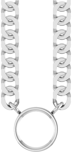 Pakabukas „Solitaire“ 14k white gold Round 4mm (1)