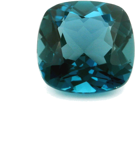 9.47 carat BLUE Cushion Topaz (1)