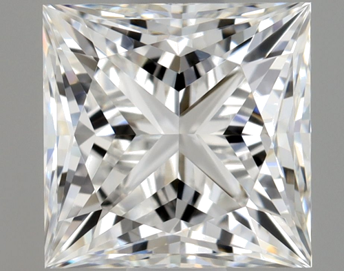 1.02 carat F-VVS1 Natūralus Princess Deimantas (1)