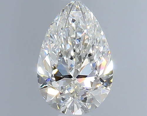 0.5 carat G-VS1 Natūralus Pear Deimantas (1)
