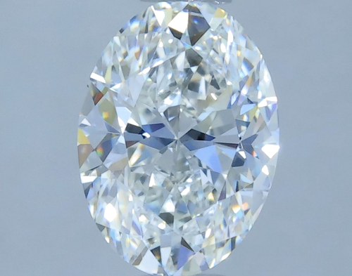 0.59 carat H-VS1 Natūralus Oval Deimantas (1)