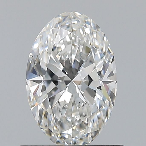 0.73 carat F-VVS1 Natūralus Oval Deimantas (1)