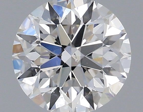 0.45 carat F-SI1 Excellent cut Natūralus Round Deimantas (1)