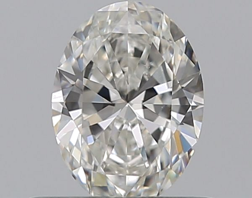 0.4 carat F-VVS1 Natūralus Oval Deimantas (1)
