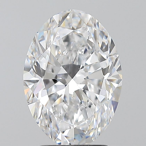 2.73 carat D-VS2 Natūralus Oval Deimantas (1)