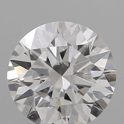 0.55 carat F-SI2 Excellent cut Natūralus Round Deimantas (1)