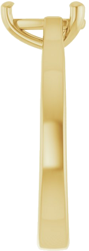 Sužadėtuvių Žiedas 14k yellow gold Pear 8mm x 5mm (4)